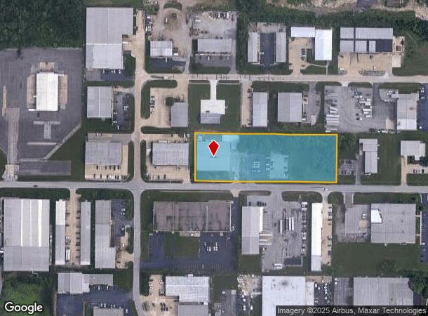 4012 Merchant Rd, Fort Wayne, IN Parcel Map