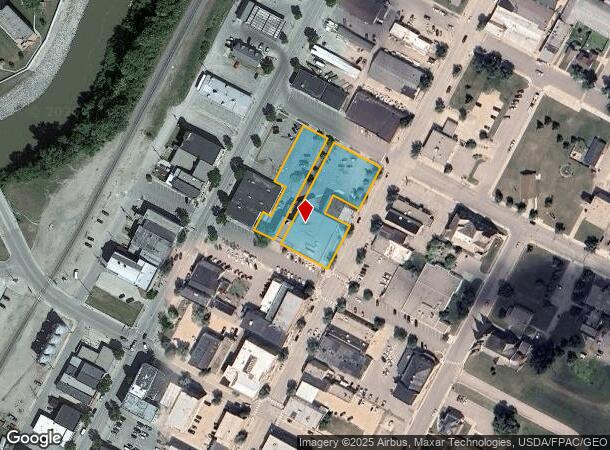 201 N Broadway, Crookston, MN Parcel Map