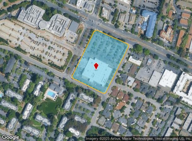  789 E El Camino Real, Mountain View, CA Parcel Map