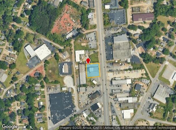  1217 Poinsett Hwy, Greenville, SC Parcel Map