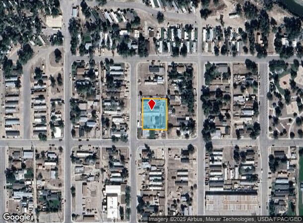  1215 N Wolcott St, Casper, WY Parcel Map