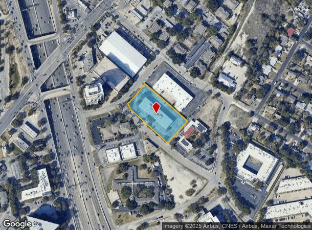  8026 Vantage Dr, San Antonio, TX Parcel Map