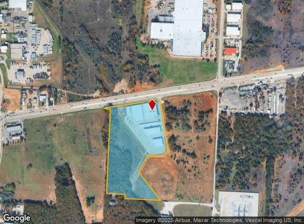  3900 E University Dr, Denton, TX Parcel Map