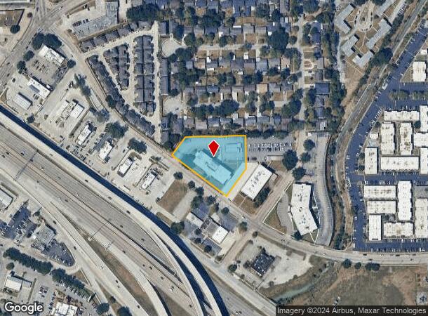  7135 Office City Dr, Houston, TX Parcel Map