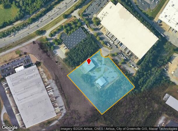  6 Whitlee Ct, Greenville, SC Parcel Map