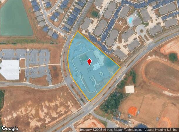2601 Crestline Rd, Tallahassee, FL Parcel Map