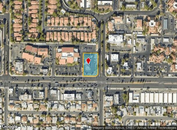  3010 W Sahara Ave, Las Vegas, NV Parcel Map