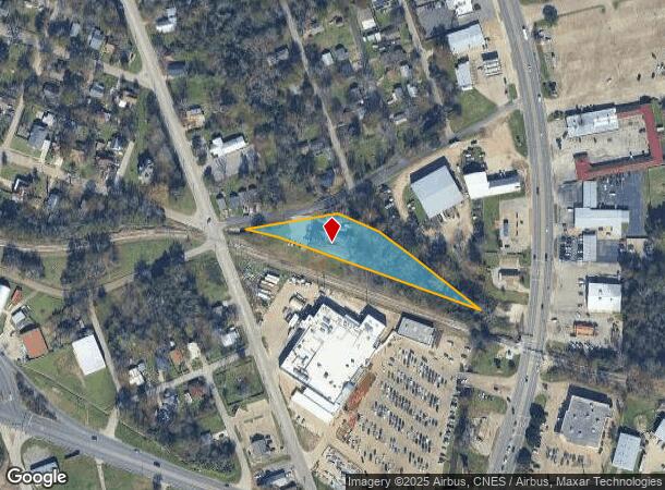  808 E Groesbeck Ave, Lufkin, TX Parcel Map
