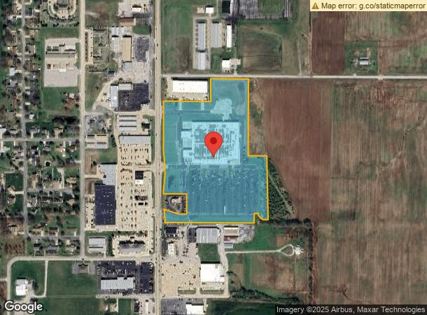  1410-1424 N Market St, Sparta, IL Parcel Map