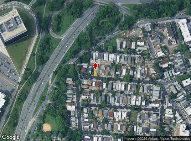  2845 E 196Th St, Bronx, NY Parcel Map