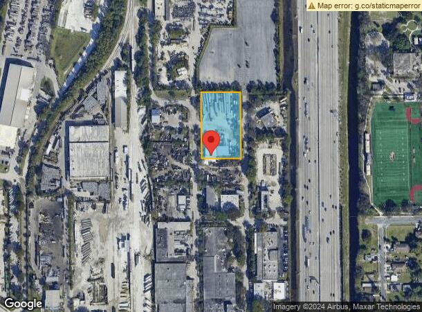  850 Nw 12Th Ter, Pompano Beach, FL Parcel Map