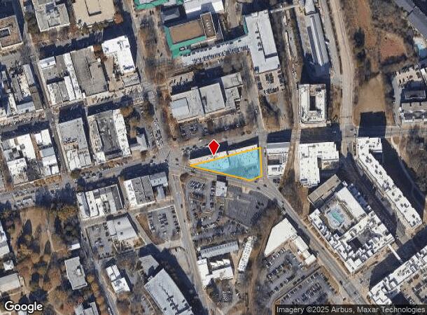 580 E Broad St, Athens, GA Parcel Map