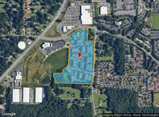  2112 Burke Meadows Rd, Winston Salem, NC Parcel Map