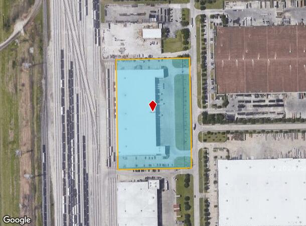  1702 S 16Th St, La Porte, TX Parcel Map