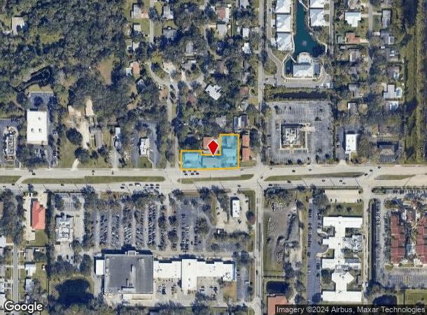  2268 W New Haven Ave, Melbourne, FL Parcel Map