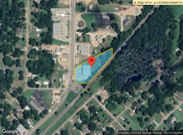  1100 W 1St St N, Prescott, AR Parcel Map