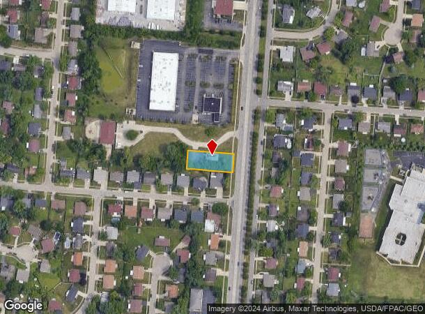  7283 Old Troy Pike, Dayton, OH Parcel Map