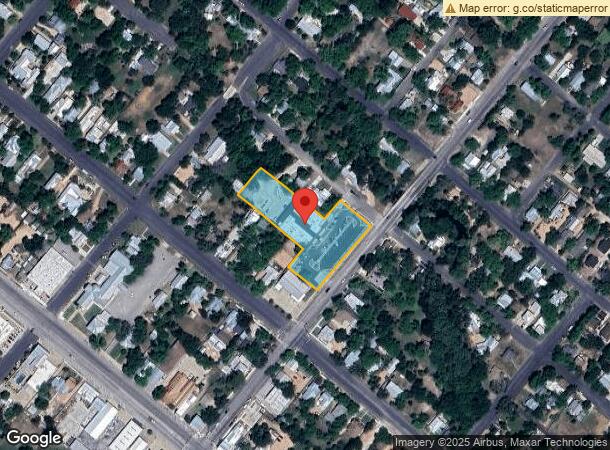  206 N Milam St, Fredericksburg, TX Parcel Map