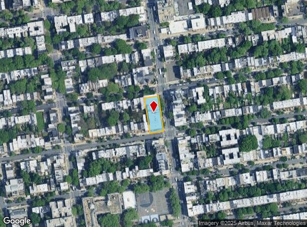 1166 Bedford Ave, Brooklyn, NY Parcel Map