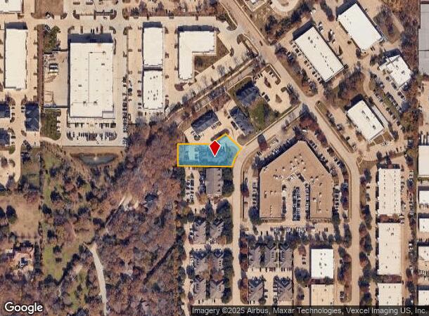 516 Silicon Dr, Southlake, TX Parcel Map