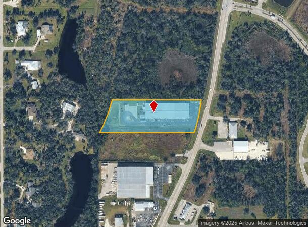 11700 Sw Winslow Dr, Lake Suzy, FL Parcel Map