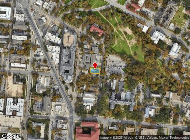  2802 Whitis Ave, Austin, TX Parcel Map