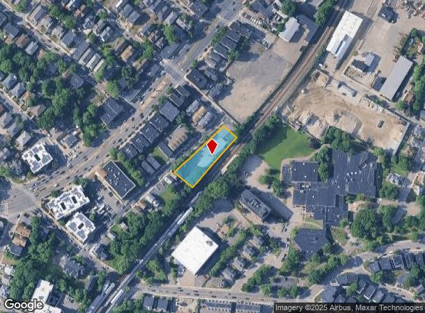 37 Vaughan Ave, Dorchester, MA Parcel Map
