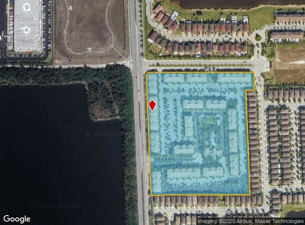 3645 W 98Th St, Hialeah, FL Parcel Map