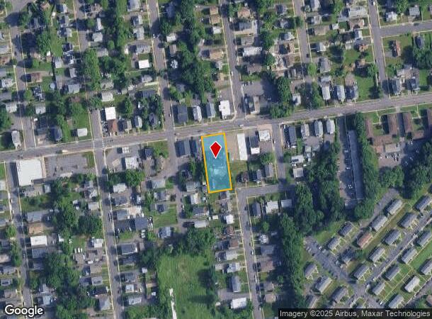 361 Allen St, New Britain, CT Parcel Map