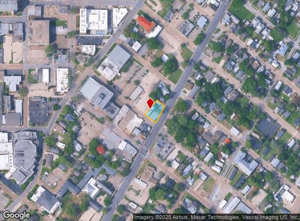  812 Johnston St, Lafayette, LA Parcel Map