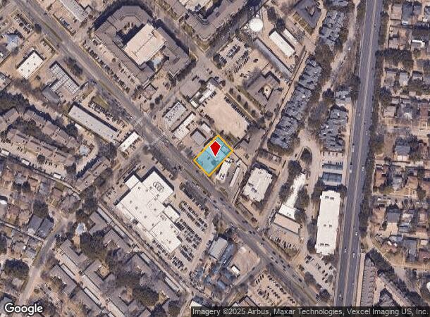  5016 Lemmon Ave, Dallas, TX Parcel Map