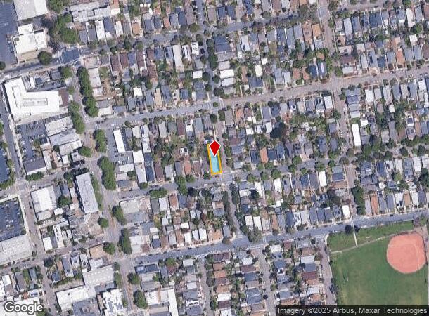  2630 Mathews St, Berkeley, CA Parcel Map