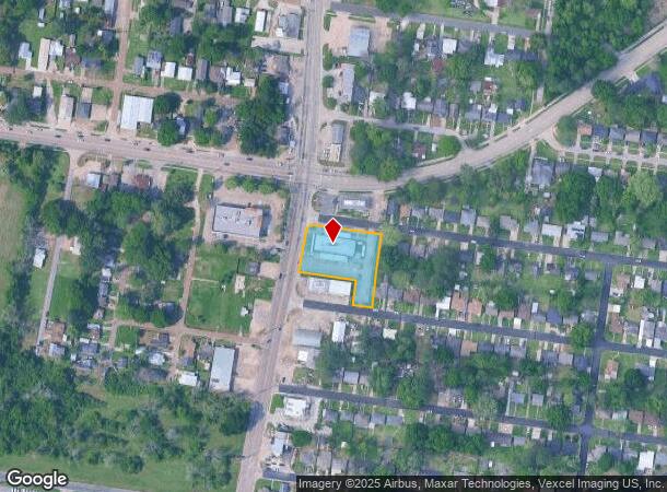  1314 Moss St, Lafayette, LA Parcel Map