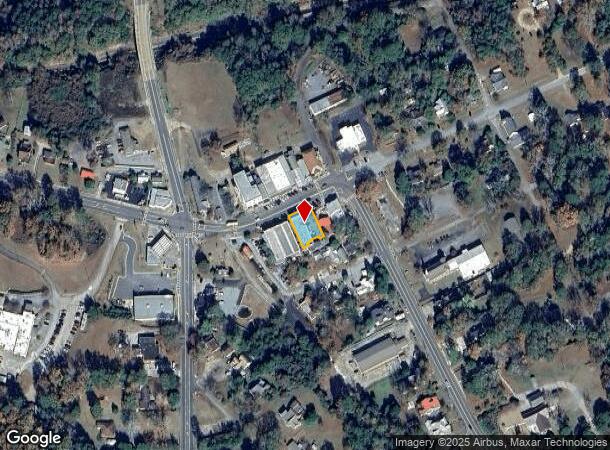 70 Broad St, Warm Springs, GA Parcel Map