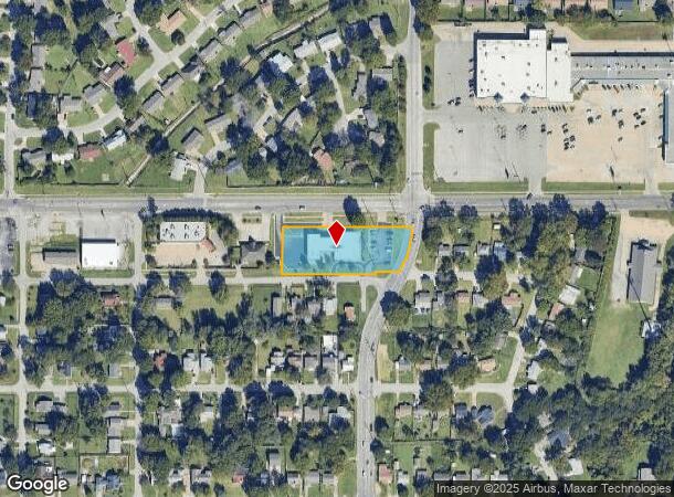 2502 W Edison St, Tulsa, OK Parcel Map
