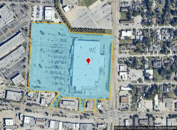  4412 North Fwy, Houston, TX Parcel Map