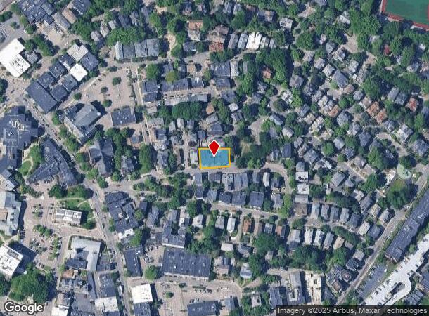  22 Linden Pl, Brookline, MA Parcel Map