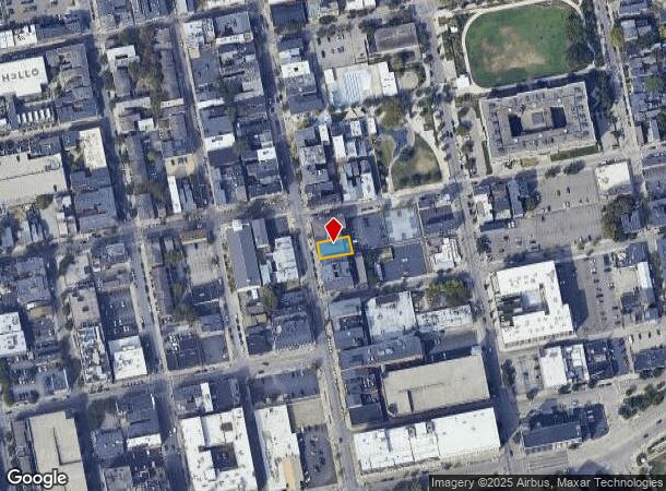  1208 Main St, Cincinnati, OH Parcel Map