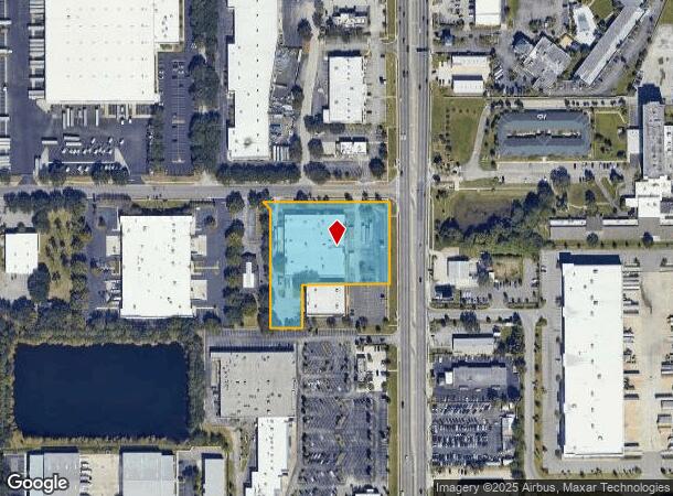  2000 Principal Row, Orlando, FL Parcel Map