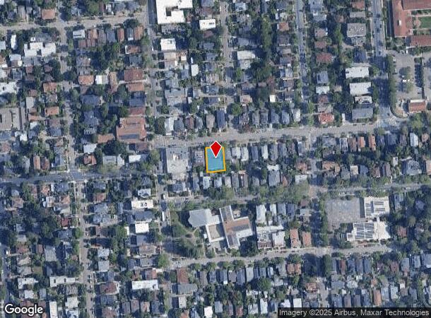 2716 Derby St, Berkeley, CA Parcel Map