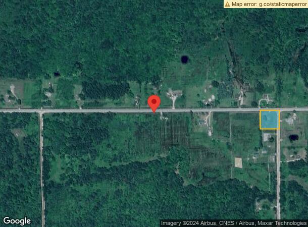  1740 E Manor Rd, Au Gres, MI Parcel Map