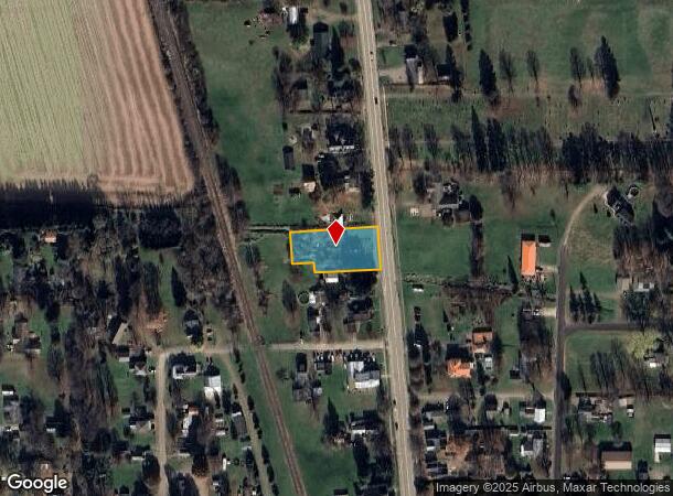 Main St, Scio, NY Parcel Map