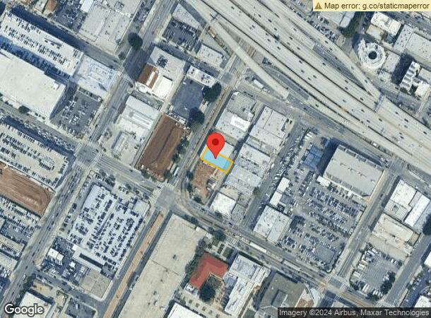  1832-1834 S Flower St, Los Angeles, CA Parcel Map