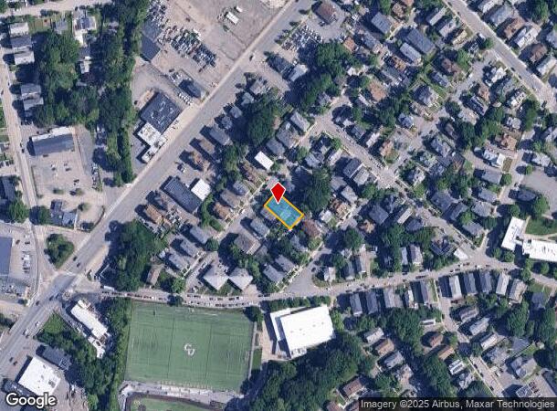  79 Birch St, Worcester, MA Parcel Map