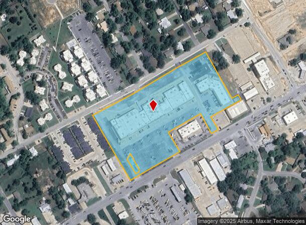  2125 W Washington St, Stephenville, TX Parcel Map