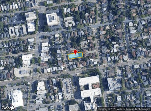  2923 Florence St, Berkeley, CA Parcel Map