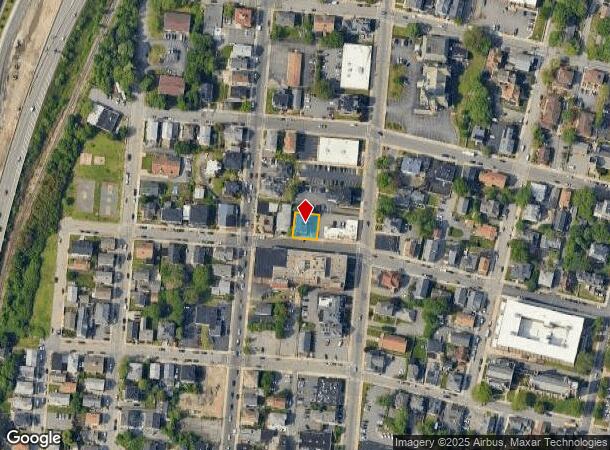  182 Locust St, Fall River, MA Parcel Map