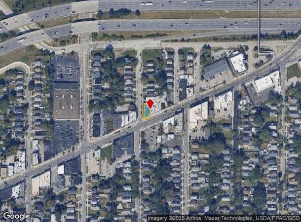  9640 Lorain Ave, Cleveland, OH Parcel Map