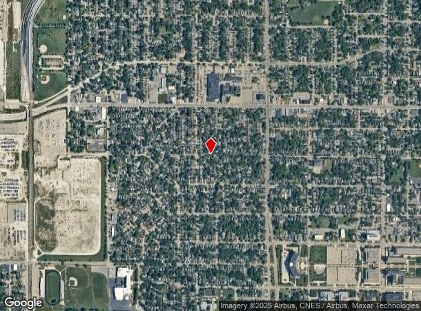  W Saginaw St, Lansing, MI Parcel Map