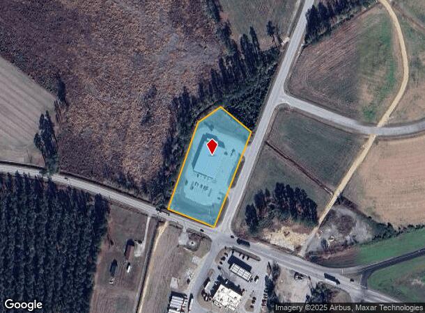117 Caldwell Dr, Dillon, SC Parcel Map